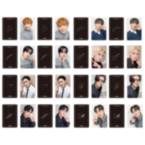 ATEEZ JPFC くじ D賞 E賞 キーリング トレカ コンプリート セット ATEEZオンラインFCくじ